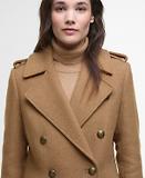 Thumbnail 6 of Barbour Women's Cottesmore Wool Coat - Camel
