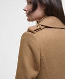 Thumbnail 7 of Barbour Women's Cottesmore Wool Coat - Camel
