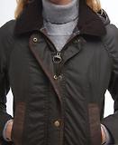 Thumbnail 6 of Barbour Women's Bower Wax Jacket - Olive/Classic