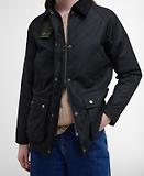 Thumbnail 7 of Barbour Women's Acorn Wax Jacket - Black/Classic