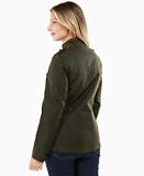 Thumbnail 4 of Barbour Women's Winter Defence Waxed Jacket - Olive/Classic