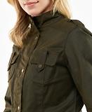 Thumbnail 8 of Barbour Women's Winter Defence Waxed Jacket - Olive/Classic