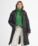 Thumbnail 3 of Barbour Women's Long Cannich Wax Jacket - Olive