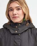 Thumbnail 5 of Barbour Women's Long Cannich Wax Jacket - Olive