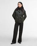 Thumbnail 3 of Barbour Women's Reighton Spey Wax Jacket - Fern/Ancient
