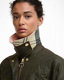 Thumbnail 5 of Barbour Women's Cropped Beadnell Wax Jacket - Archive Olive/Ancient/Gardenia