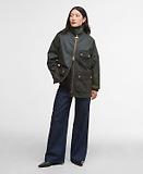 Thumbnail 3 of Barbour Women's Luella Wax Jacket - Fern/Ancient Tartan