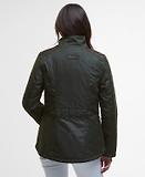 Thumbnail 4 of Barbour Women's Fern Wax Jacket - Fern/Classic Tartan