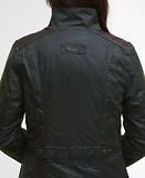 Thumbnail 8 of Barbour Women's Fern Wax Jacket - Fern/Classic Tartan