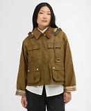 Thumbnail 2 of Barbour Women's Liza Wax Jacket - Sand/Dress