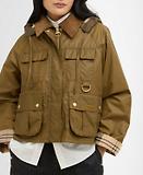 Thumbnail 5 of Barbour Women's Liza Wax Jacket - Sand/Dress
