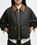 Thumbnail 7 of Barbour Women's Marron Wax Jacket - Fern/Ancient