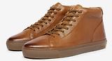 Thumbnail 2 of Oliver Sweeney Men's Laxey Hi-Top Trainers - Light Tan