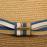 Thumbnail 4 of Stetson Licano Toyo Pork Pie Straw Hat - Brown