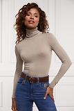 Thumbnail 2 of Holland Cooper Women's Essential Roll Neck - Oatmeal