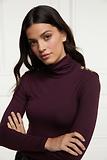 Thumbnail 8 of Holland Cooper Women's Essential Roll Neck - Burgandy
