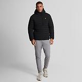 Thumbnail 3 of Lyle & Scott Men's Sports Stretch Lightweight Quilted Jacket - Jet Black