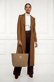 Thumbnail 5 of Holland Cooper Women's Kensington Tote Bag - Tan Herringbone