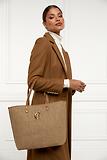 Thumbnail 6 of Holland Cooper Women's Kensington Tote Bag - Tan Herringbone