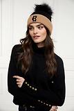 Thumbnail 4 of Holland Cooper Chelsea Merino Beanie Bobble Hat - Black
