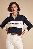 Thumbnail 5 of Holland Cooper Women's Sporting Heritage Zip Henley - Ink Navy