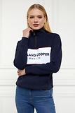 Thumbnail 7 of Holland Cooper Women's Sporting Heritage Zip Henley - Ink Navy