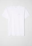Thumbnail 6 of Paul Smith Men's Organic Cotton Logo 3 Pack Lounge T-Shirts - White/Sky Blue/Black