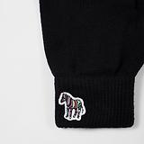 Thumbnail 2 of Paul Smith Men's Zebra Gloves - Black