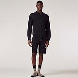 Thumbnail 4 of Paul Smith Men's Jersey Cotton Zip Lounge Hoodie - Black