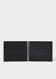 Thumbnail 2 of Paul Smith Men's Grained Leather Compact Billfold Wallet - Black