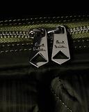 Thumbnail 7 of Paul Smith Men's 'Laser Stripe' Recycled-Nylon Crossbody Bag - Green