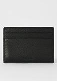 Thumbnail 2 of Paul Smith Men's Grained Leather Card Holder - Black