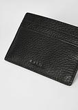 Thumbnail 4 of Paul Smith Men's Grained Leather Card Holder - Black