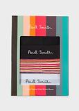 Thumbnail 2 of Paul Smith Men's Organic Cotton Signature Stripe 3 Pack Boxer Briefs - Multi