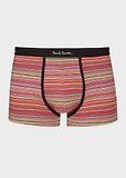 Thumbnail 3 of Paul Smith Men's Organic Cotton Signature Stripe 3 Pack Boxer Briefs - Multi