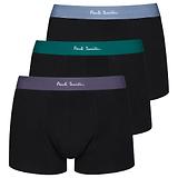 Thumbnail 1 of Paul Smith Men's 3 Pack Plain Mix Trunks - Black