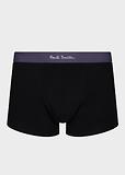 Thumbnail 2 of Paul Smith Men's 3 Pack Plain Mix Trunks - Black