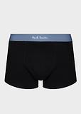 Thumbnail 4 of Paul Smith Men's 3 Pack Plain Mix Trunks - Black