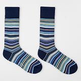 Thumbnail 2 of Paul Smith Men's Signature Stripe Socks - 2 Pack - Black & Navy - One Size