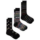 Thumbnail 1 of Paul Smith Men's 3 Pack Seas Socks - Mixed