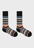 Thumbnail 2 of Paul Smith Men's 3 Pack Cable Signature Socks - Multicolour