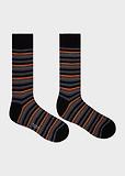 Thumbnail 4 of Paul Smith Men's 3 Pack Signature Socks - Mixed
