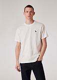 Thumbnail 2 of PS By Paul Smith Men's Cotton Zebra Logo T-Shirt - White