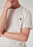 Thumbnail 5 of PS By Paul Smith Men's Cotton Zebra Logo T-Shirt - White