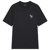 Thumbnail 1 of PS By Paul Smith Men's Reg Fit Small Zebra T-Shirt - Black