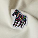 Thumbnail 3 of PS By Paul Smith Men's Organic Cotton Zebra Logo T-Shirt - Ecru