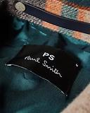 Thumbnail 11 of Paul Smith Men's Wool-Blend Harrington Jacket - Ecru & Burgundy Check