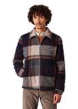 Thumbnail 2 of Paul Smith Men's Wool-Blend Harrington Jacket - Ecru & Burgundy Check