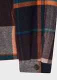 Thumbnail 10 of Paul Smith Men's Wool-Blend Harrington Jacket - Ecru & Burgundy Check