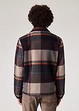 Thumbnail 3 of Paul Smith Men's Wool-Blend Harrington Jacket - Ecru & Burgundy Check